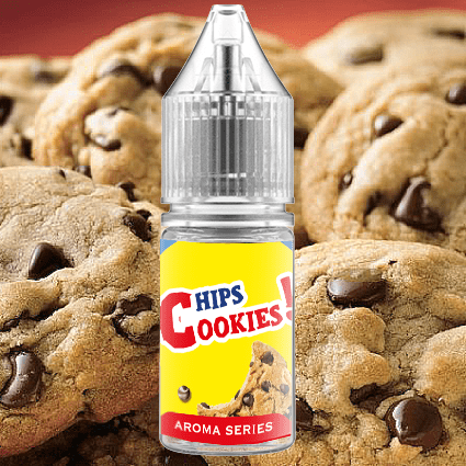 DELICIOUS - 10ML CHIPS COOKIES (ΜΠΙΣΚΟΤΑ ΜΕ ΚΟΜΜΑΤΙΑ ΣΟΚΟΛΑΤΑΣ) ΣΥΜΠΥΚΝΩΜΕΝΟ ΑΡΩΜΑ