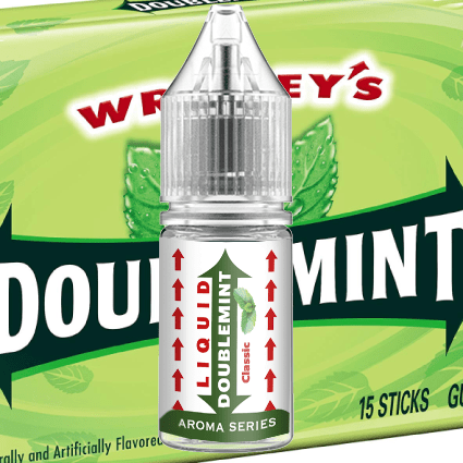 DELICIOUS - 10ML LIQUID DOUBLEMINT CLASSIC (ΚΛΑΣΙΚΗ ΤΣΙΧΛΑ DOUBLEMINT) ΣΥΜΠΥΚΝΩΜΕΝΟ ΑΡΩΜΑ
