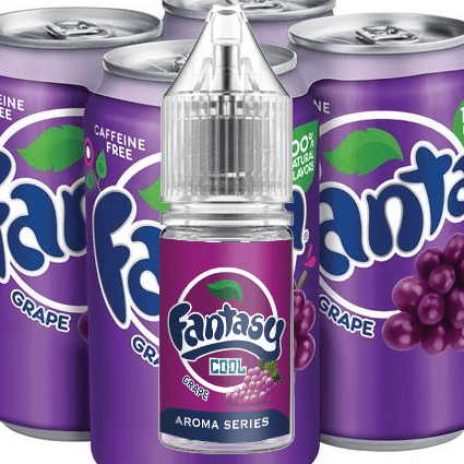 DELICIOUS - 10ML FANTASY COOL GRAPE (ΑΝΑΨΥΚΤΙΚΟ FANTA ΣΤΑΦΥΛΙ) ΣΥΜΠΥΚΝΩΜΕΝΟ ΑΡΩΜΑ