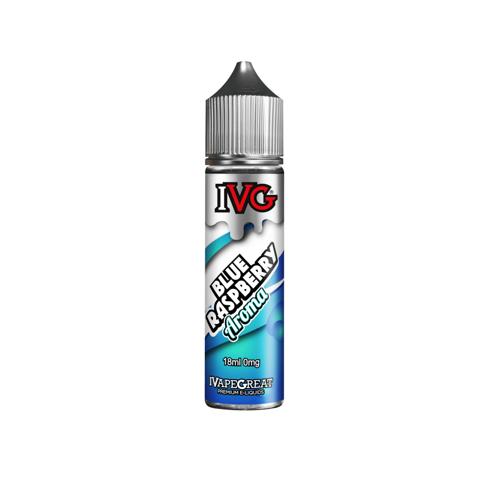 MIX & SHAKE - IVG 18/60ML BLUE RASPBERRY (ΜΠΛΕ ΒΑΤΟΜΟΥΡΟ, ΣΜΕΟΥΡΟ, ΜΕΝΤΑ)