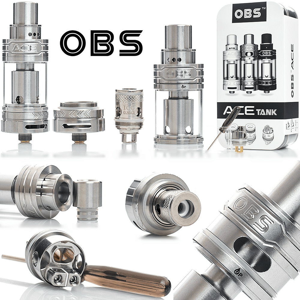 ΑΤΜΟΠΟΙΗΤΗΣ - OBS ACE 4.5ML ( SILVER )