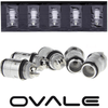 ΑΤΜΟΠΟΙΗΤΗΣ - 1x ΚΕΦΑΛΗ OVALE EXCL eGo DUO (1.2ohm)