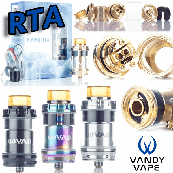 - VANDY VAPE GOVAD RTA ( BLACK )  FASTVAPE