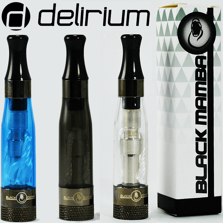 ΑΤΜΟΠΟΙΗΤΗΣ - delirium BLACK MAMBA V2 1.8ohm (CLEAR)