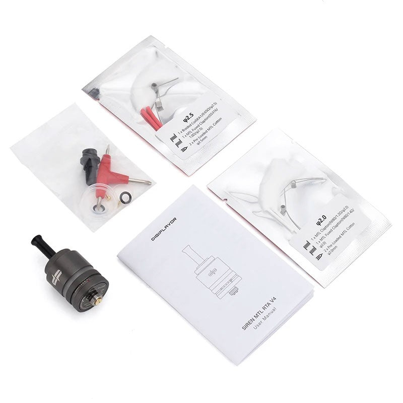 ΑΤΜΟΠΟΙΗΤΗΣ - DIGIFLAVOR SIREN MTL 22MM 2ML GTA/RTA ( v4 )( BLACK )