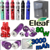 ΚΑΣΕΤΙΝΑ - ELEAF iJUST 3 80W 3000mA + 2ML ELLO DURO TANK - ΑΚΡΥΛΙΚΗ ΕΚΔΟΣΗ ( BLACK )