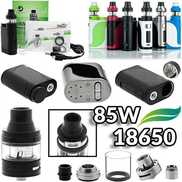- ELEAF ISTICK PICO 25 85W 18650 TC + 2ML ELLO TANK ( WHITE & FASTVAPE - ELEAF ISTICK PICO 25 85W 18650 TC + 2ML ELLO TANK ( WHITE & FASTVAPE