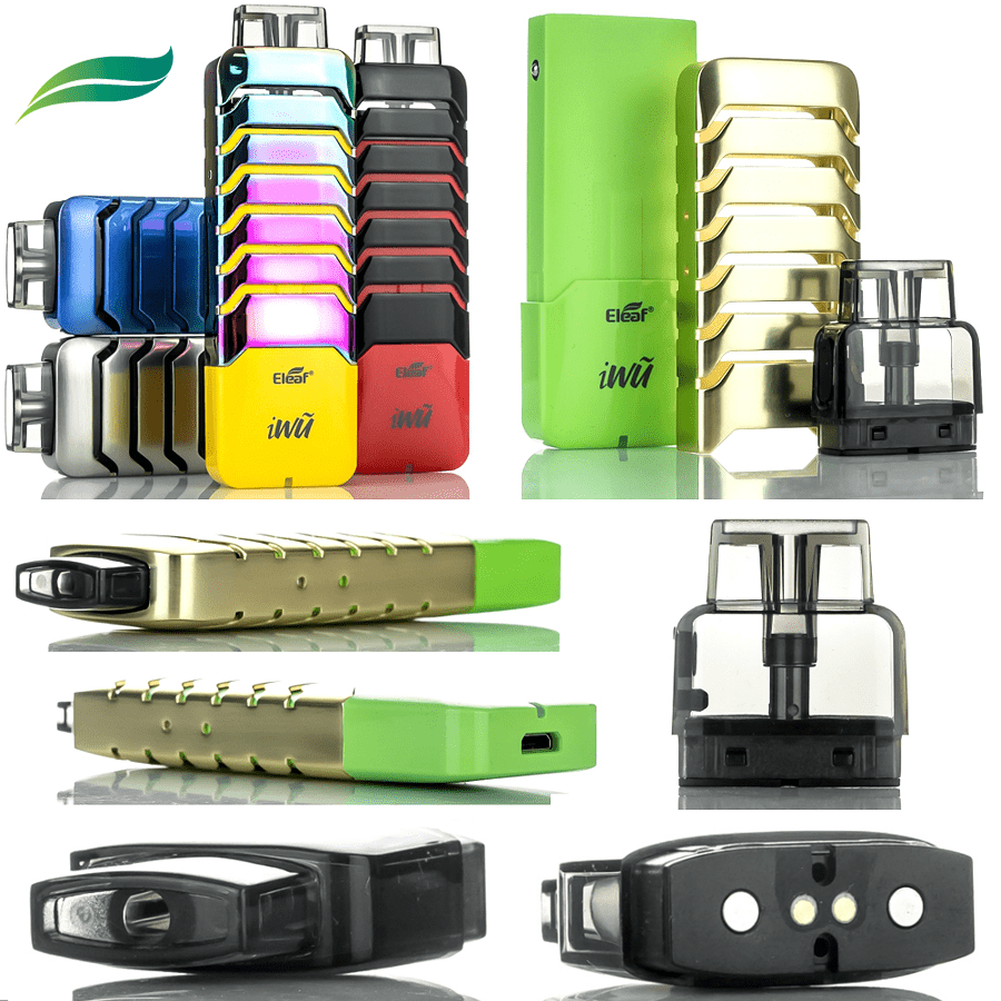 ΚΑΣΕΤΙΝΑ - ELEAF iWU 2ML 700mA ( BLACK/RED )