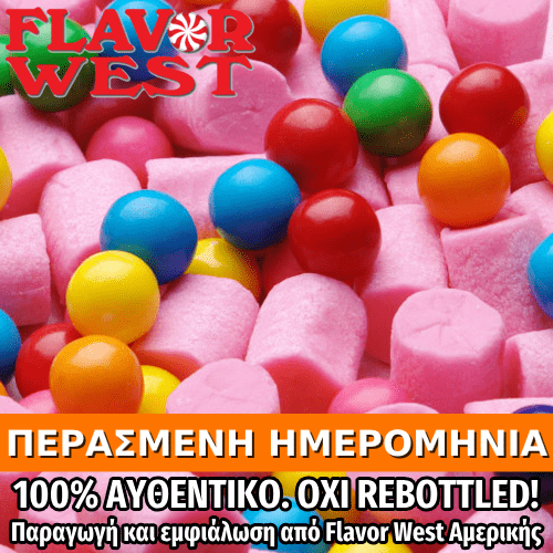 FLAVOR WEST - 118ML BUBBLEGUM (ΤΣΙΧΛΟΦΟΥΣΚΑ) ΣΥΜΠΥΚΝΩΜΕΝΟ ΑΡΩΜΑ ** ΠΕΡΑΣΜΕΝΗ ΗΜΕΡΟΜΗΝΙΑ **