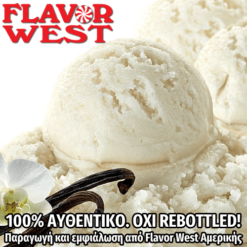 FLAVOR WEST - 118ML MADAGASCAR VANILLA (ΚΛΑΣΙΚΗ ΒΑΝΙΛΙΑ) ΣΥΜΠΥΚΝΩΜΕΝΟ ΑΡΩΜΑ ** ΠΕΡΑΣΜΕΝΗ ΗΜΕΡΟΜΗΝΙΑ **