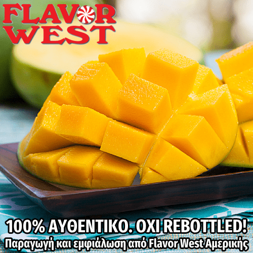 FLAVOR WEST - 118ML MANGO (ΜΑΝΓΚΟ) ΣΥΜΠΥΚΝΩΜΕΝΟ ΑΡΩΜΑ ** ΠΕΡΑΣΜΕΝΗ ΗΜΕΡΟΜΗΝΙΑ **