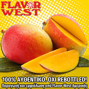 FLAVOR WEST - 118ML MANGO NATURAL (ΜΑΝΓΚΟ - ΧΩΡΙΣ ΠΡΟΣΘΕΤΑ ΚΑΙ ΣΥΝΤΗΡΗΤΙΚΑ) ΣΥΜΠΥΚΝΩΜΕΝΟ ΑΡΩΜΑ ** ΠΕΡΑΣΜΕΝΗ ΗΜΕΡΟΜΗΝΙΑ **
