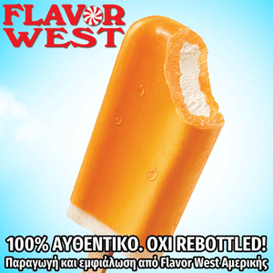 FLAVOR WEST - 118ML ORANGE DREAM BAR (ΓΡΑΝΙΤΑ ΠΟΡΤΟΚΑΛΙ ΚΑΙ ΚΡΕΜΑ) ΣΥΜΠΥΚΝΩΜΕΝΟ ΑΡΩΜΑ ** ΠΕΡΑΣΜΕΝΗ ΗΜΕΡΟΜΗΝΙΑ **