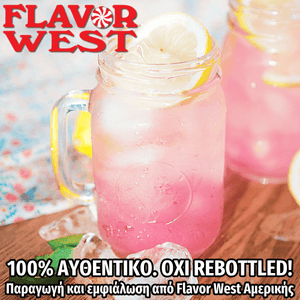 FLAVOR WEST - 118ML PINK LEMONADE (ΛΕΜΟΝΑΔΑ & ΚΡΑΝΜΠΕΡΙ) ΣΥΜΠΥΚΝΩΜΕΝΟ ΑΡΩΜΑ ** ΠΕΡΑΣΜΕΝΗ ΗΜΕΡΟΜΗΝΙΑ **