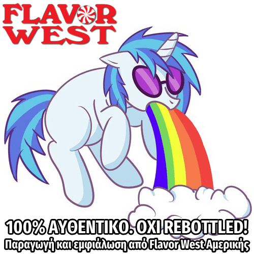 FLAVOR WEST - 118ML UNICORN VOMIT (ΜΙΓΜΑ ΦΡΟΥΤΩΝ ΜΕ ΒΑΣΗ ΤΟ ΠΕΠΟΝΙ) ΣΥΜΠΥΚΝΩΜΕΝΟ ΑΡΩΜΑ ** ΠΕΡΑΣΜΕΝΗ ΗΜΕΡΟΜΗΝΙΑ **