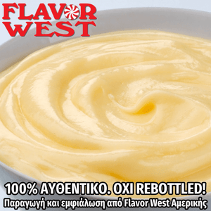 FLAVOR WEST - 118ML VANILLA CUSTARD (ΚΑΣΤΑΡΝΤ ΒΑΝΙΛΙΑ) ΣΥΜΠΥΚΝΩΜΕΝΟ ΑΡΩΜΑ ** ΠΕΡΑΣΜΕΝΗ ΗΜΕΡΟΜΗΝΙΑ **
