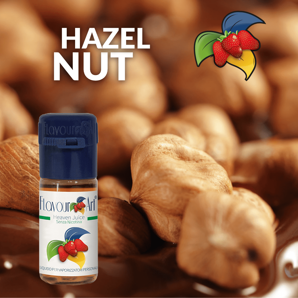 ELIQUID - 10ML - FLAVOURART ITALY - HAZEL GROVE ( ΦΟΥΝΤΟΥΚΙ ) 4.5mg