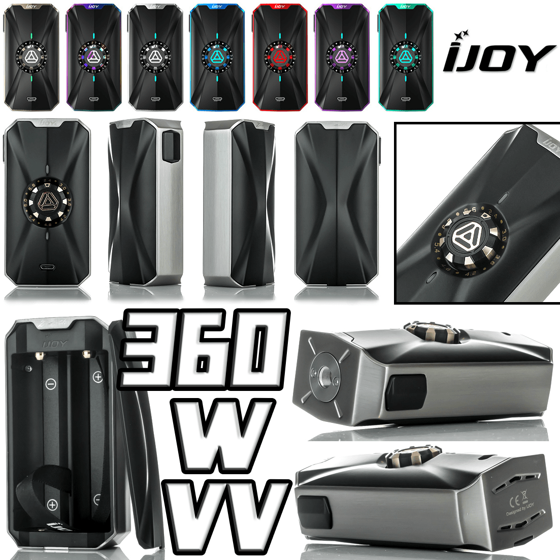 ΜΠΑΤΑΡΙΑ - IJOY ZENITH 3 360W (BLUE)