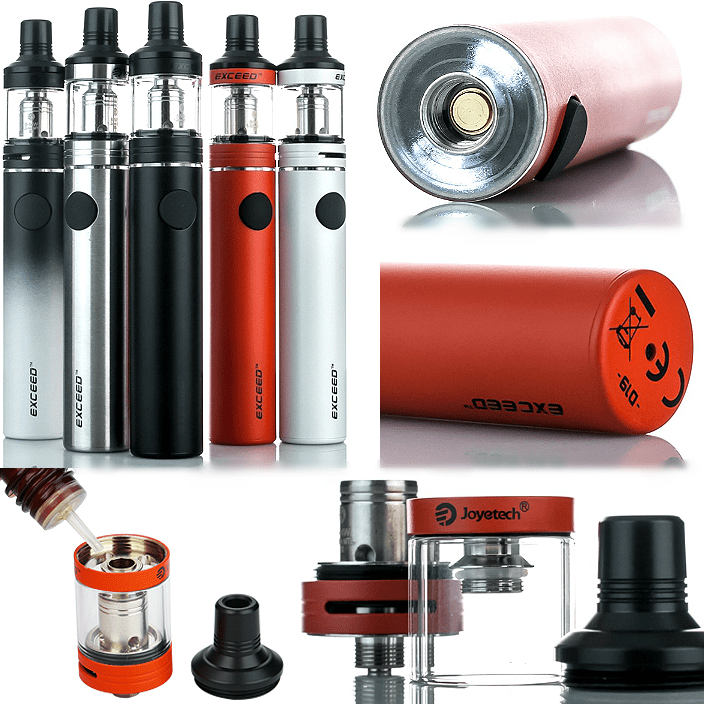 ΚΑΣΕΤΙΝΑ - JOYETECH EXCEED D19 40W 1500mA + 2ML EXCEED D19 TANK ( BLACK )