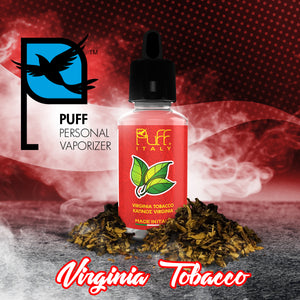 PUFF ITALY MIX-SHAKE-VAPE - 40/50ML - VIRGINIA TOBACCO (ΚΑΠΝΟΣ ΒΙΡΤΖΙΝΙΑ) ** ΠΕΡΑΣΜΕΝΗ ΗΜΕΡΟΜΗΝΙΑ **