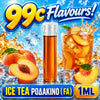 D.I.Y. - ΑΡΩΜΑ ΕΦΚ - 99c FLAVOURS - 1ML - ICE TEA ΡΟΔΑΚΙΝΟ ( FA ) - ΠΑΓΩΜΕΝΟ ΤΣΑΙ ΡΟΔΑΚΙΝΟ - 3%