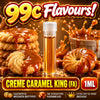 D.I.Y. - ΑΡΩΜΑ ΕΦΚ - 99c FLAVOURS - 1ML - CREME CARAMEL KING ( FA ) - ΛΑΧΤΑΡΙΣΤΑ ΜΠΙΣΚΟΤΑ ΒΟΥΤΥΡΟΥ ΜΕ ΕΠΙΚΑΛΥΨΗ ΚΑΡΑΜΕΛΑΣ - 5%
