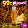 D.I.Y. - ΑΡΩΜΑ ΕΦΚ - 99c FLAVOURS - 1ML - DECANO TOBACCO ( FA ) - ΚΟΥΒΑΝΕΖΙΚΟ ΠΟΥΡΟ, ΒΑΝΙΛΙΑ, ΚΑΡΑΜΕΛΩΜΕΝΟ ΑΧΛΑΔΙ - 5%