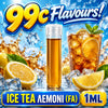 D.I.Y. - ΑΡΩΜΑ ΕΦΚ - 99c FLAVOURS - 1ML - ICE TEA ΛΕΜΟΝΙ ( FA ) - ΠΑΓΩΜΕΝΟ ΤΣΑΙ ΛΕΜΟΝΙ - 3%
