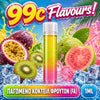 D.I.Y. - ΑΡΩΜΑ ΕΦΚ - 99c FLAVOURS - 1ML - ΠΑΓΩΜΕΝΟ ΚΟΚΤΕΙΛ ΦΡΟΥΤΩΝ ( FA ) - ΠΑΓΩΜΕΝΑ ΤΡΟΠΙΚΑ ΦΡΟΥΤΑ ΤΟΥ ΠΑΘΟΥΣ, ΖΟΥΜΕΡΑ ΑΚΤΙΝΙΔΙΑ & ΓΛΥΚΑ ΕΞΩΤΙΚΑ ΓΚΟΥΑΒΑ - 10%