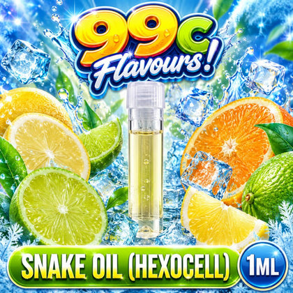 D.I.Y. - ΑΡΩΜΑ ΕΦΚ - 99c FLAVOURS - 1ML - SNAKE OIL ( HEXOCELL ) - ΕΣΠΕΡΙΔΟΕΙΔΗ & ΔΡΟΣΙΑ - 10%