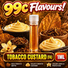 D.I.Y. - ΑΡΩΜΑ ΕΦΚ - 99c FLAVOURS - 1ML - TOBACCO CUSTARD ( FA ) - ΠΛΟΥΣΙΟΣ ΚΑΠΝΟΣ ΚΑΙ ΒΕΛΟΥΔΙΝΗ ΚΡΕΜΑ - 5%