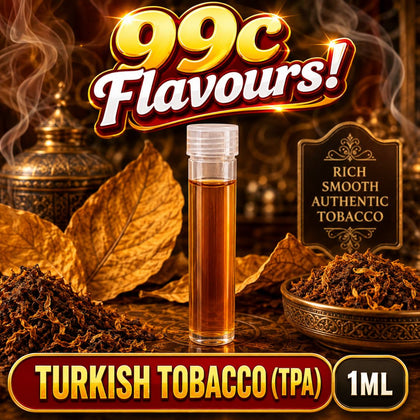 D.I.Y. - ΑΡΩΜΑ ΕΦΚ - 99c FLAVOURS - 1ML - TURKISH ( TPA ) - ΑΝΑΤΟΛΙΤΙΚΟΣ ΚΑΠΝΟΣ - 2%