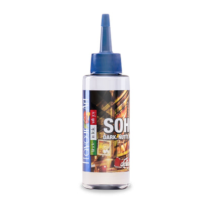 MIX & SHAKE - FLAVOURART ITALY 60/100ML - SOHO (ΣΚΟΥΡΟΣ ΚΑΠΝΟΣ & ΨΗMENOI ΞΗΡΟΙ ΚΑΡΠΟΙ)