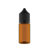 ΑΞΕΣΟΥΑΡ - ΠΛΑΣΤΙΚΟ ΜΠΟΥΚΑΛΑΚΙ CHUBBY GORILLA 30ML -STUBBY- ( AMBER ) & ΜΑΥΡΟ ΚΑΠΑΚΙ