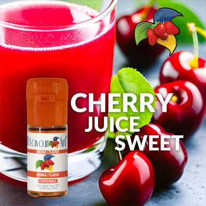 D.I.Y. - ΑΡΩΜΑ - 10ML - FLAVOURART ITALY - CHERRY JUICE SWEET - ΧΥΜΟΣ ΒΥΣΣΙΝΟ - 7.5%
