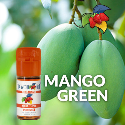D.I.Y. - ΑΡΩΜΑ - 10ML - FLAVOURART ITALY - MANGO GREEN - ΜΑΝΓΚΟ GREEN - 7.5%
