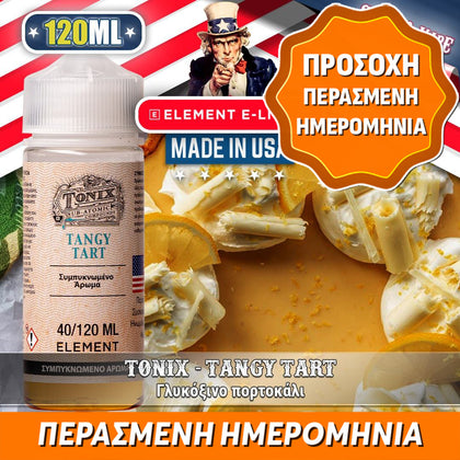 ELEMENT MIX-SHAKE-VAPE - 40/120ML – TANGY TART (ΓΛΥΚΟΞΙΝΟ ΠΟΡΤΟΚΑΛΙ)