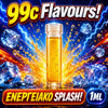 D.I.Y. - ΑΡΩΜΑ ΕΦΚ - 99c FLAVOURS - 1ML - ΕΝΕΡΓΕΙΑΚΟ SPLASH! ( FA ) - ΛΑΤΡΕΜΕΝΟ ΕΝΕΡΓΕΙΑΚΟ ΠΟΤΟ ΜΕ ΕΝΤΟΝΗ ΔΡΟΣΙΣΤΙΚΗ ΓΕΥΣΗ ) - 10%