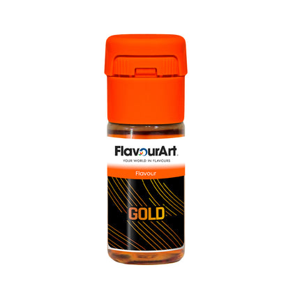 D.I.Y. - ΑΡΩΜΑ - 10ML - FLAVOURART ITALY - GOLD - ΑΝΑΤΟΛΙΤΙΚΟΣ ΚΑΠΝΟΣ & ΚΑΚΑΟ - 10%
