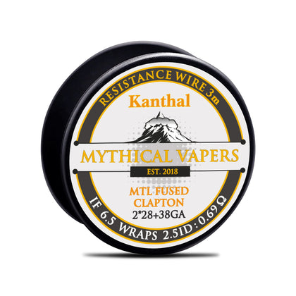 ΑΤΜΟΠΟΙΗΤΗΣ - ΣΥΡΜΑ MYTHICAL MTL FUSED CLAPTON KANTHAL A1 - 3M