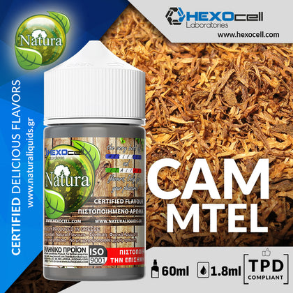 HYPERMIX ULTRA - NATURA - CAMMTEL (ΠΙΚΑΝΤΙΚΟΣ ΑΝΑΤΟΛΙΤΙΚΟΣ ΚΑΠΝΟΣ ΜΕ ΞΥΛΩΔΕΙΣ ΝΟΤΕΣ) - 1.8ML ΑΡΩΜΑ για 60ML Τελικό