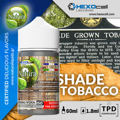 HYPERMIX ULTRA - NATURA - SHADE TOBACCO (ΗΠΙΟΣ ΚΑΠΝΟΣ ΚΑΛΛΙΕΡΓΗΜΕΝΟΣ ΣΤΗ ΣΚΙΑ) - 1.8ML ΑΡΩΜΑ για 60ML Τελικό