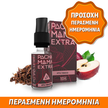 MIX & SHAKE - CHARLIES CHALK DUST 10/20ML PACHA MAMA EXTRA APPLE TOBACCO (ΗΠΙΟΣ ΚΑΠΝΟΣ, ΠΡΑΣΙΝΟ ΜΗΛΟ) ** ΠΕΡΑΣΜΕΝΗ ΗΜΕΡΟΜΗΝΙΑ **