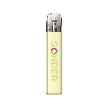 ΚΑΣΕΤΙΝΑ - GEEKVAPE SONDER Q2 1350MAH ΑΥΤΟΜΑΤΟ + Q POD 0.8ohm ( APRICOT YELLOW / ΑΠΑΛΟ ΚΙΤΡΙΝΟ )