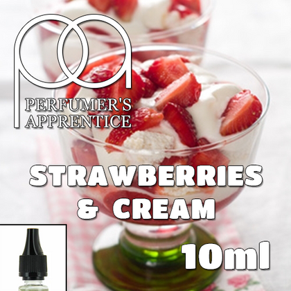 D.I.Y. - ΑΡΩΜΑ - 10ML - FLAVOR APPRENTICE (TPA REBOTTLE) - STRAWBERRIES & CREAM (ΦΡΑΟΥΛΕΣ & ΚΡΕΜΑ)