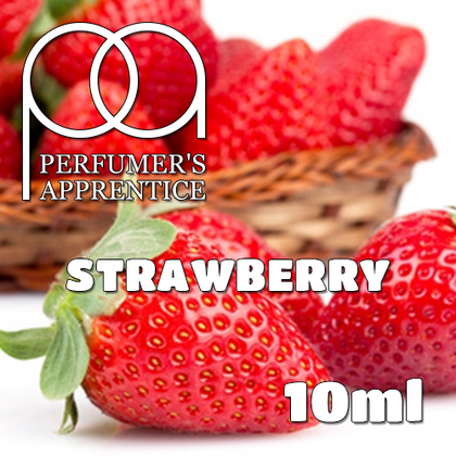 D.I.Y. - ΑΡΩΜΑ - 10ML - FLAVOR APPRENTICE (TPA REBOTTLE) - STRAWBERRY (ΦΡΑΟΥΛΑ)