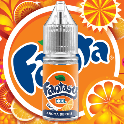DELICIOUS - 10ML FANTASY COOL ORIGINAL (ΑΝΑΨΥΚΤΙΚΟ FANTA ΠΟΡΤΟΚΑΛΙ) ΣΥΜΠΥΚΝΩΜΕΝΟ ΑΡΩΜΑ