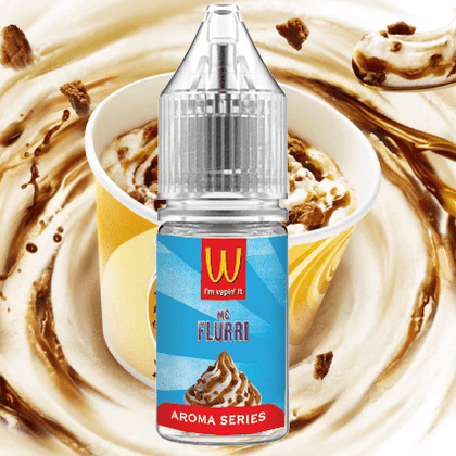 DELICIOUS - 10ML MC FLURRI (ΠΑΓΩΤΟ ΚΑΡΑΜΕΛΑ MCFLURRY) ΣΥΜΠΥΚΝΩΜΕΝΟ ΑΡΩΜΑ