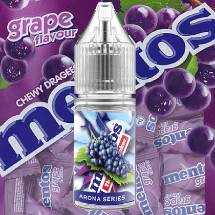 DELICIOUS - 10ML MENTOS GRAPE (ΚΑΡΑΜΕΛΕΣ MENTOS ΣΤΑΦΥΛΙ) ΣΥΜΠΥΚΝΩΜΕΝΟ ΑΡΩΜΑ