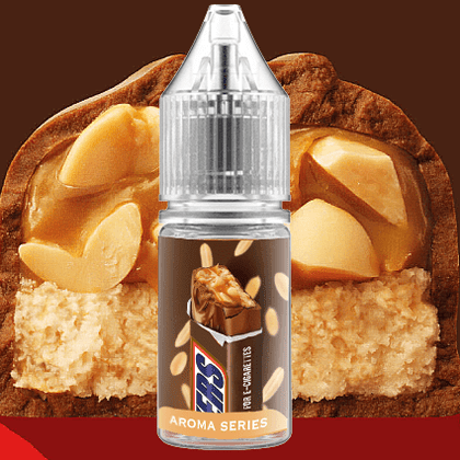 DELICIOUS - 10ML SNIKERS (ΚΛΑΣΙΚΗ ΜΠΑΡΑ SNICKERS) ΣΥΜΠΥΚΝΩΜΕΝΟ ΑΡΩΜΑ